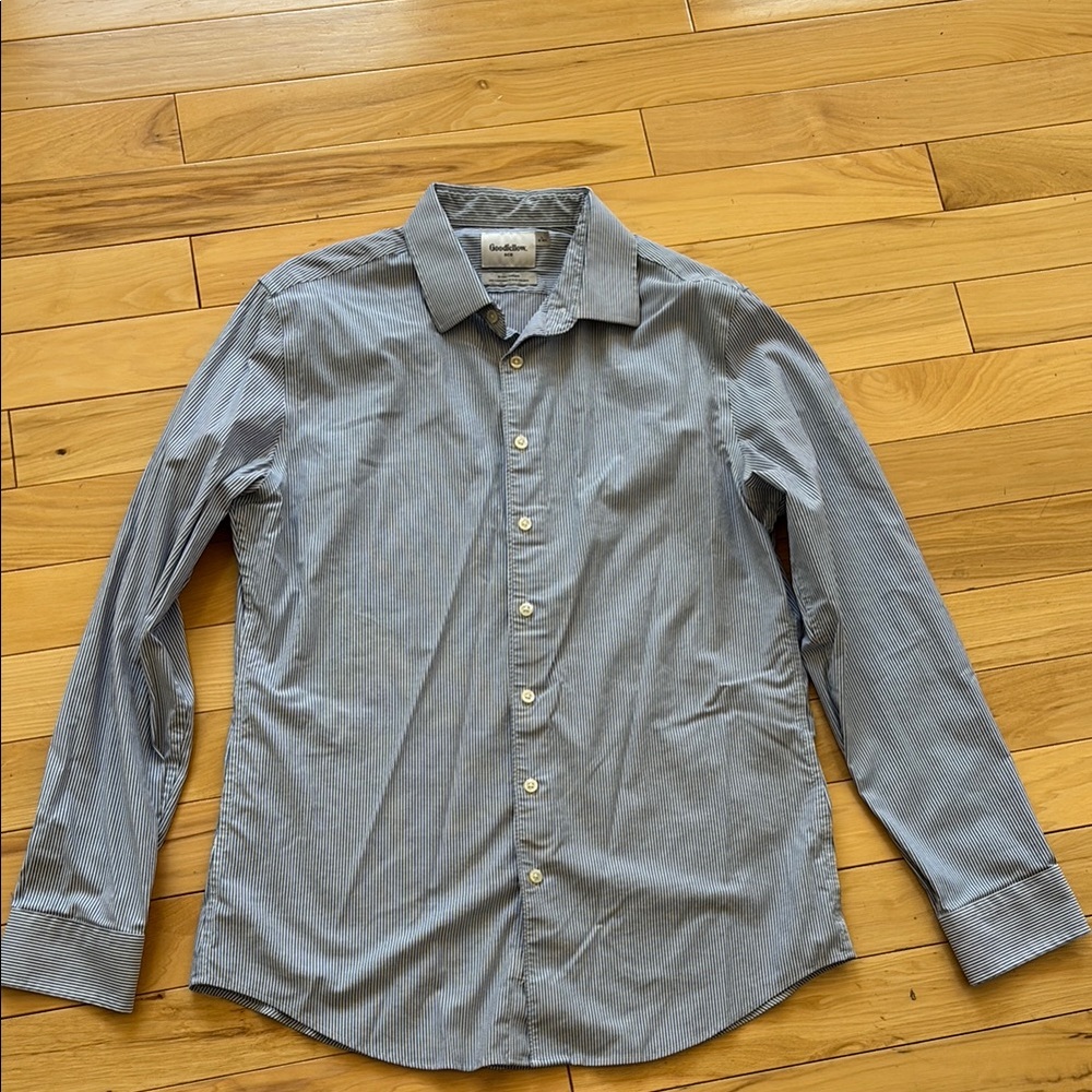 Goodfellow & Co Blue Casual Button Down Shirt